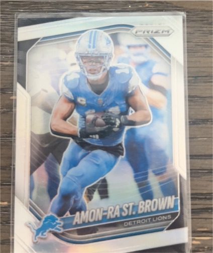 2025 Panini Prizm #187 Amon-Ra St. Brown — front