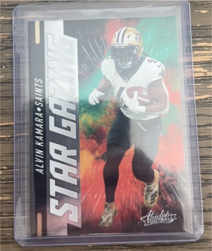 2021 Panini Absolute #SG12 Alvin Kamara Star Gazing — front