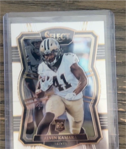 2017 Panini Select Premier Level #167 Alvin Kamara Rookie — front