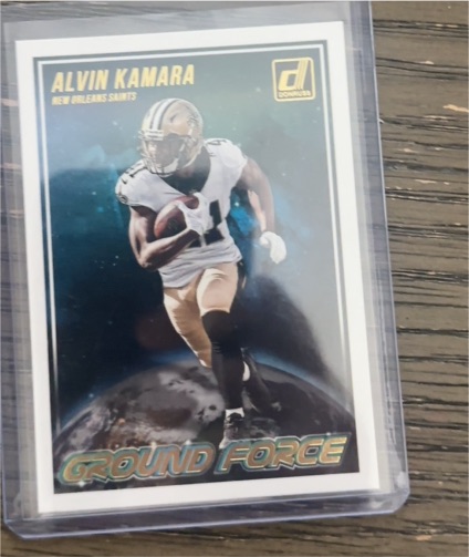 2018 Donruss #GF-2 Alvin Kamara Ground Force — front