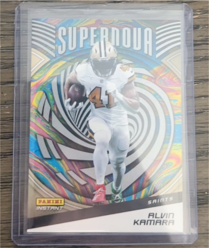 2021 Panini Instant Supernova #S16 Alvin Kamara — front