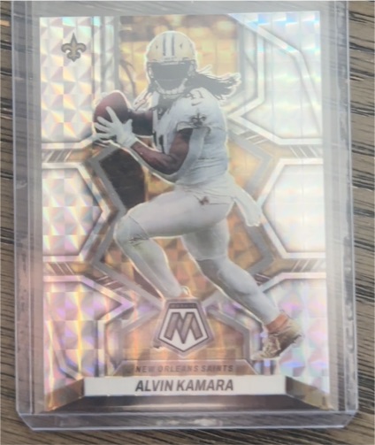 2022 Panini Mosaic #140 Alvin Kamara — front