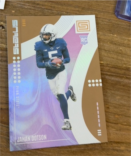 2022 Panini Chronicles Draft Picks - Status #11 Jahan Dotson — front