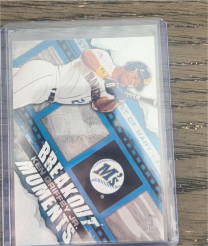 2014 Topps Breakout Moments #BM-24 Ken Griffey Jr. — front