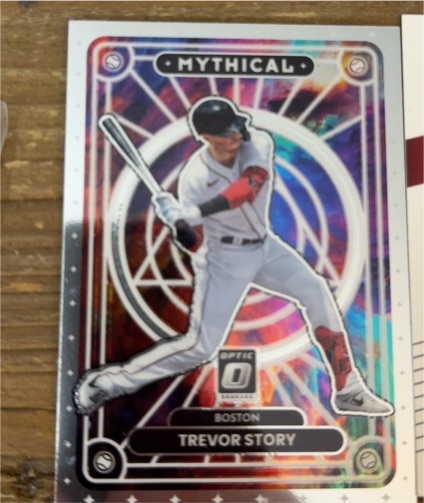 2022 Donruss Optic Mythical #MTH-21 Trevor Story — front
