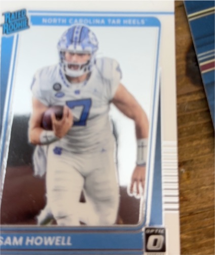2022 Panini Chronicles Draft Picks Donruss Optic #17 Sam Howell — front