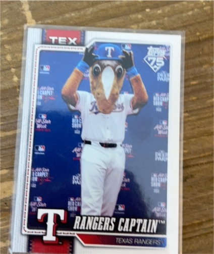 2026 Topps Series 1 #M-12 Rangers Captain — front