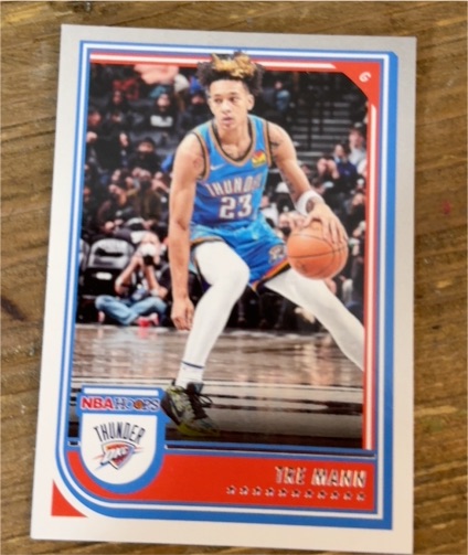 2022-23 Panini NBA Hoops #205 Tre Mann — front