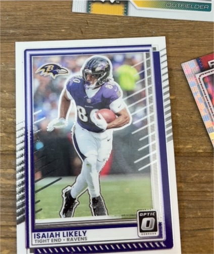 2025 Donruss Optic #101 Isaiah Likely — front