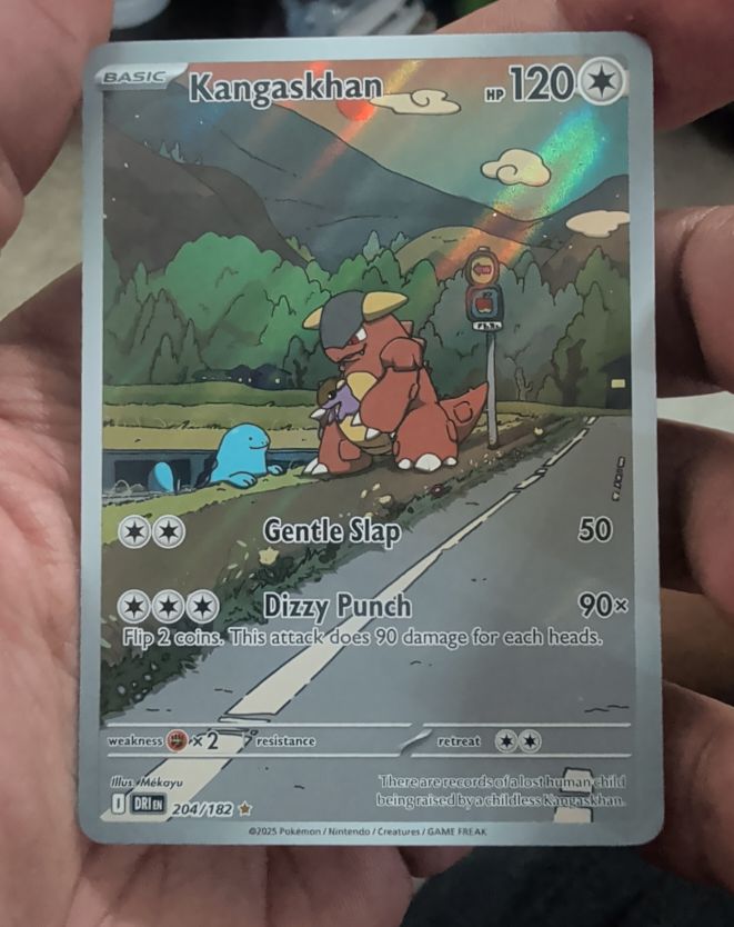 2025 Pokémon #204 Kangaskhan — front