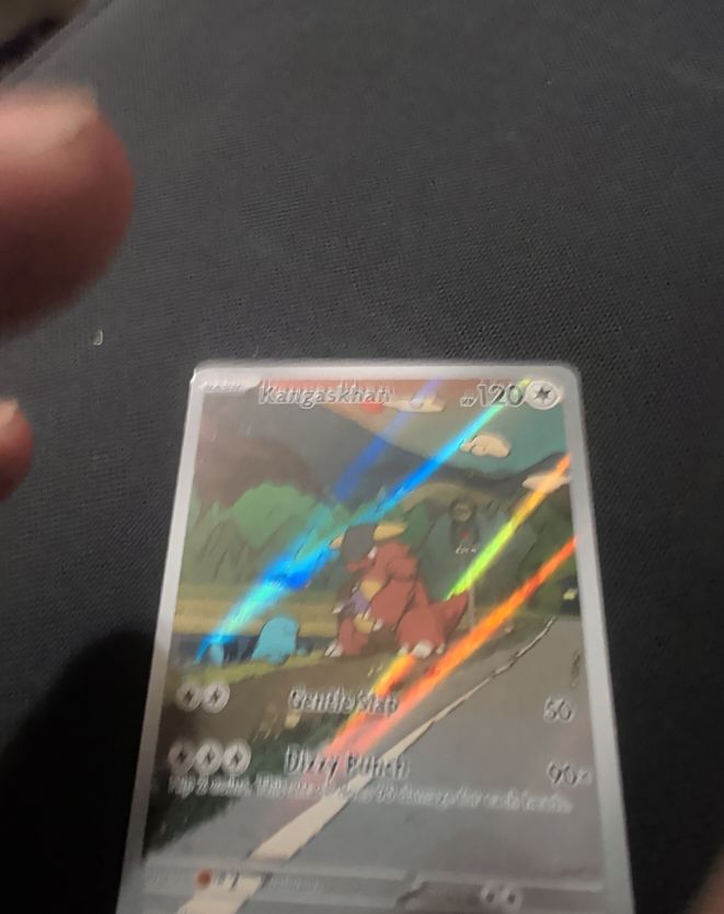 2023 Pokémon TCG Destined Rivals #204 Kangaskhan Illustration Rare Holo — front
