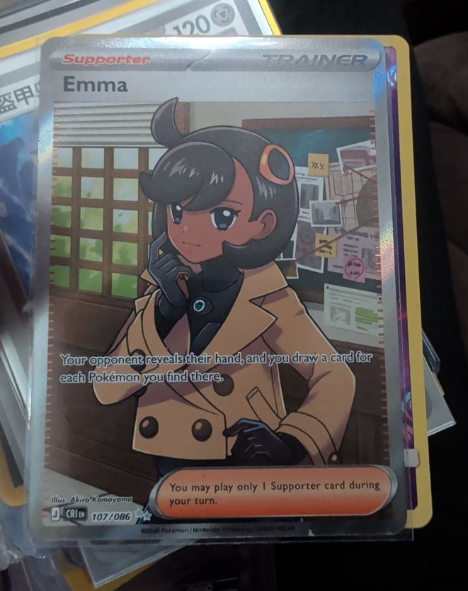 2026 Pokémon TCG Chaos Rising #107 Emma — front