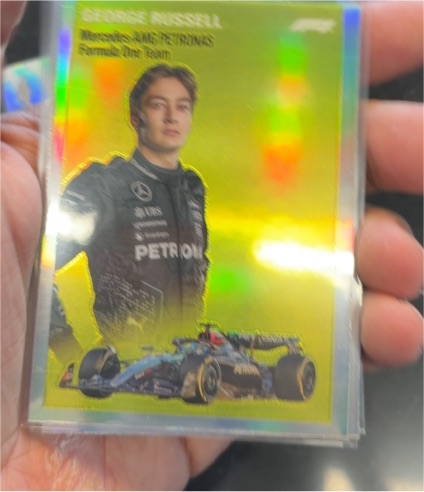 2024 Topps Chrome Formula 1 #1954-5 George Russell — front