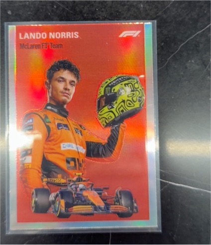 2024 Topps Chrome Formula 1 #1954-7 Lando Norris — front