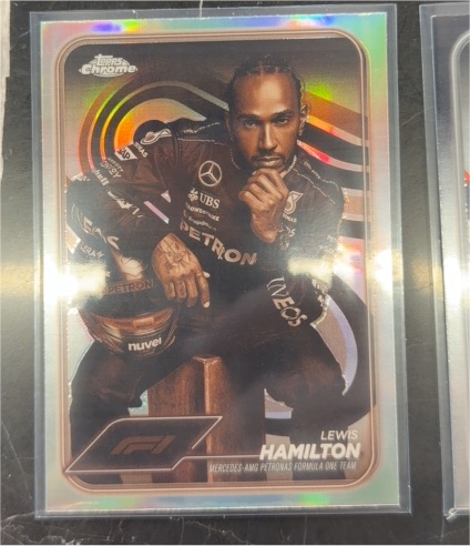 2024 Topps Chrome Formula 1 #6 Lewis Hamilton — front