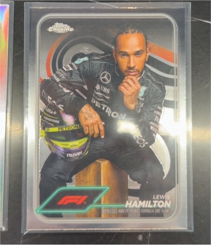2024 Topps Chrome Formula 1 #6 Lewis Hamilton — front