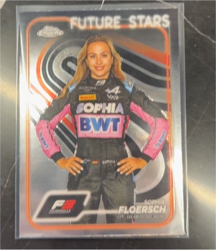 2024 Topps Chrome Formula 1 #62 Sophia Floersch — front