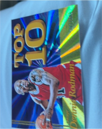 2026 Panini Decades 90s Pop Culture #T10-DR Dennis Rodman — front