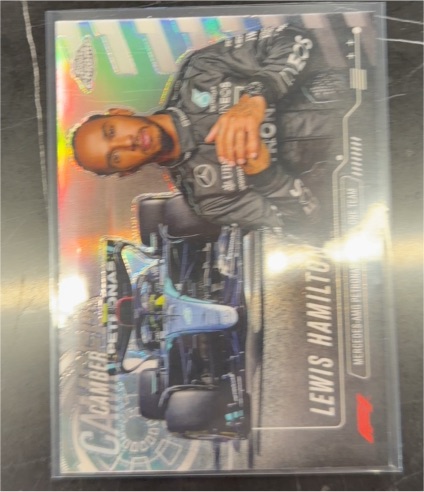 2024 Topps Chrome Formula 1 #CAM-3 Lewis Hamilton Camber — front
