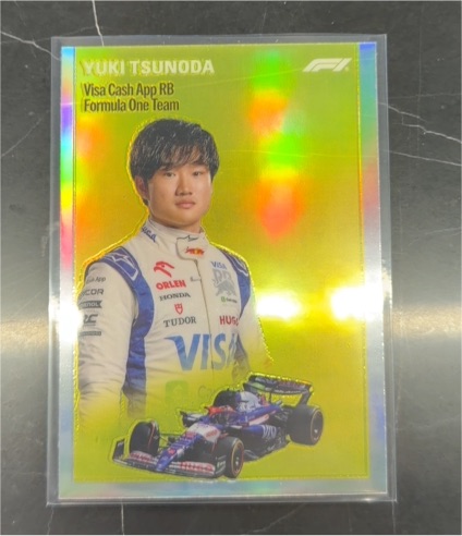 2024 Topps Chrome Formula 1 #1954-17 Yuki Tsunoda — front