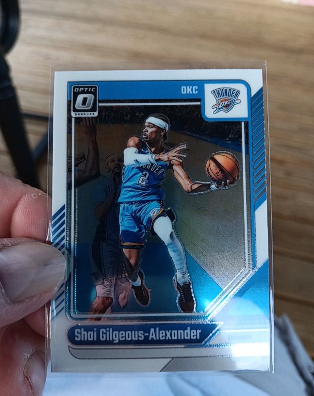 2024-25 Panini Donruss Optic #127 Shai Gilgeous-Alexander — front