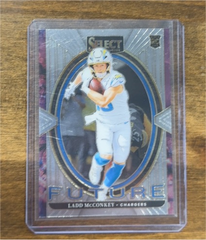 2024 Panini Select #19 Ladd McConkey Select Future Rookie — front