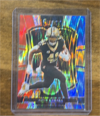 2025 Panini Select #140 Alvin Kamara — front