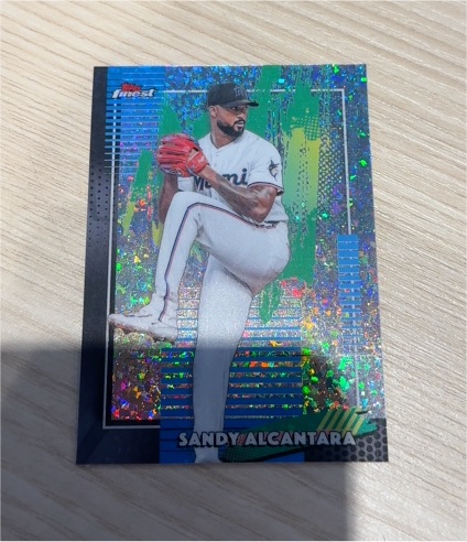 2026 Topps Finest #81 Sandy Alcantara — front