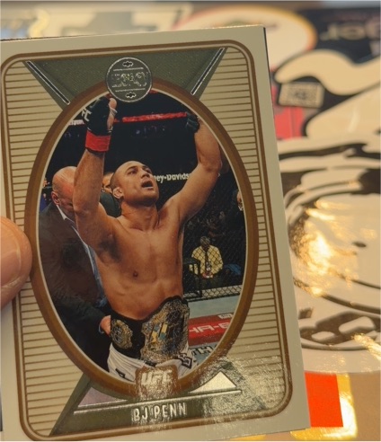 2022 Panini Chronicles Legacy UFC #142 BJ Penn — front