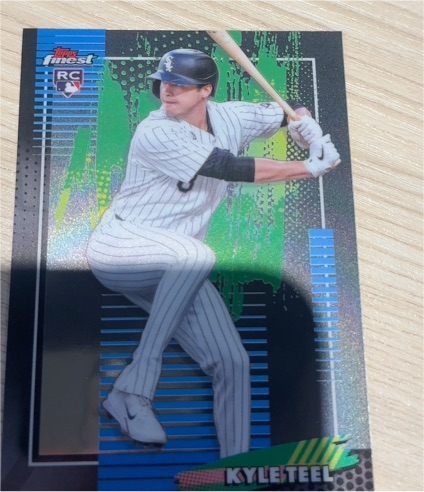 2026 Topps Finest #54 Kyle Teel — front