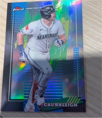 2026 Topps Finest #33 Cal Raleigh — front