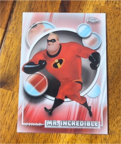 2026 Topps Chrome Disney #126 Mr. Incredible — front