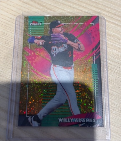 2026 Topps Finest #270 Willy Adames — front