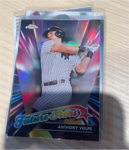 2024 Topps Chrome Future Stars #FS-5 Anthony Volpe — front