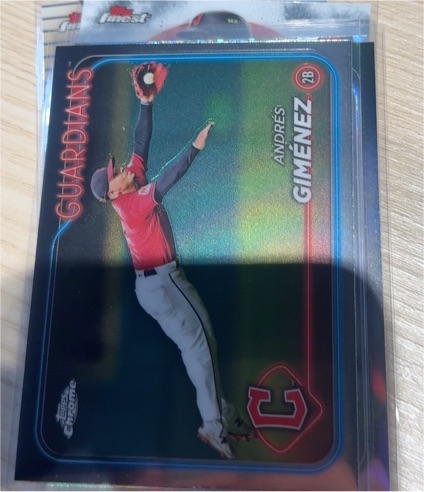 2024 Topps Chrome #259 Andres Gimenez — front