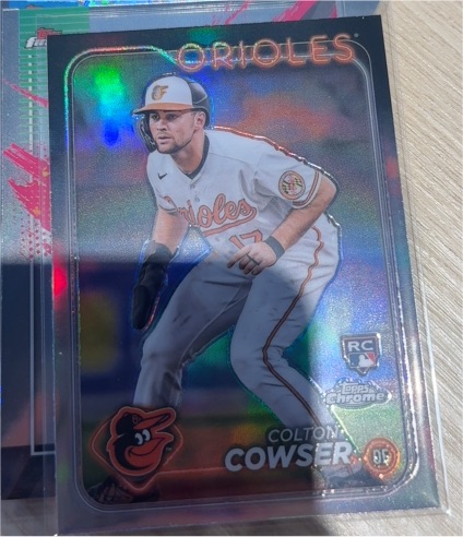 2024 Topps Chrome #278 Colton Cowser — front