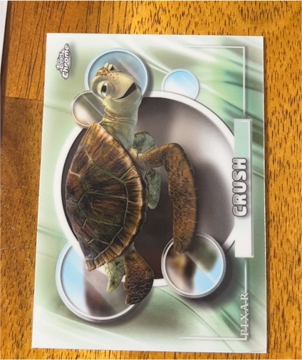 2026 Topps Chrome Disney #91 Crush — front