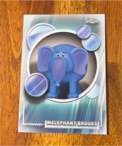 2026 Topps Chrome Disney #191 Melephant Brooks — front