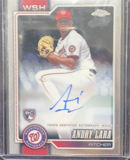 2026 Topps Chrome #RA-AL Andry Lara — front