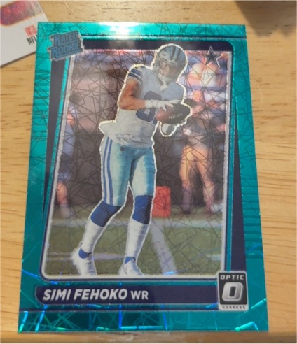 2021 Panini Donruss Optic #242 Simi Fehoko — front