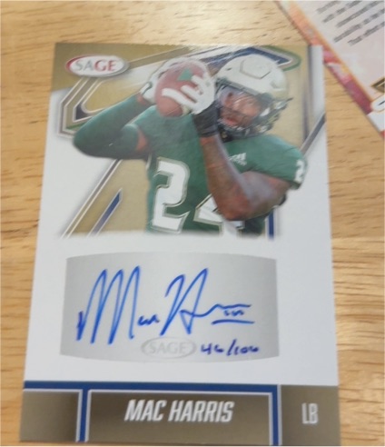 2026 Sage Low Series #A-MH Mac Harris — front