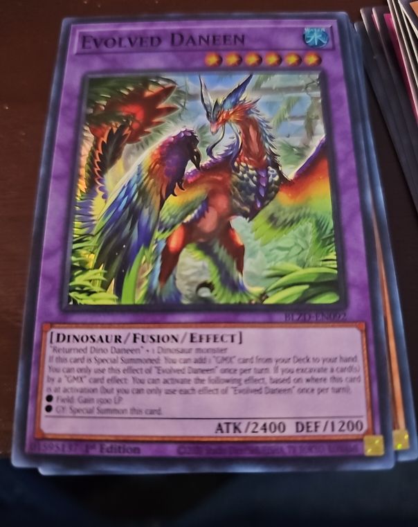 2023 Yu-Gi-Oh! Blazing Dominion BLZD-EN092 Evolved Daneen — front