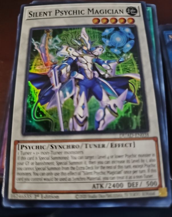 2020 Yu-Gi-Oh! Duelist's Advance #DUAD-EN038 Silent Psychic Magician — front