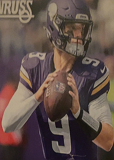 2023 Donruss #9 Kirk Cousins — front