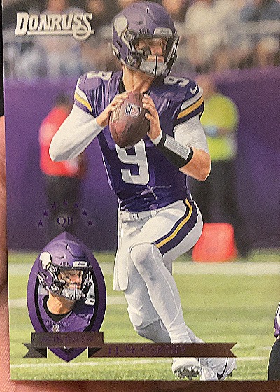2025 Panini Donruss Retro 1995 #10 J.J. McCarthy — front