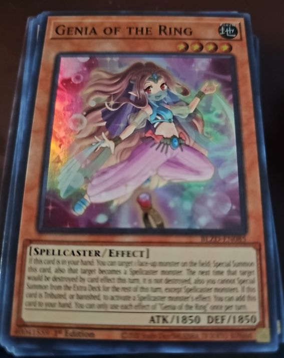 Genia of the Ring BLZD-EN085 Blazing Dominion — front
