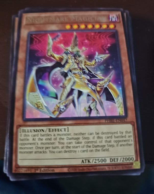 Yu-Gi-Oh! Phantom Revenge #PHRE-EN047 Nightmare Magician — front