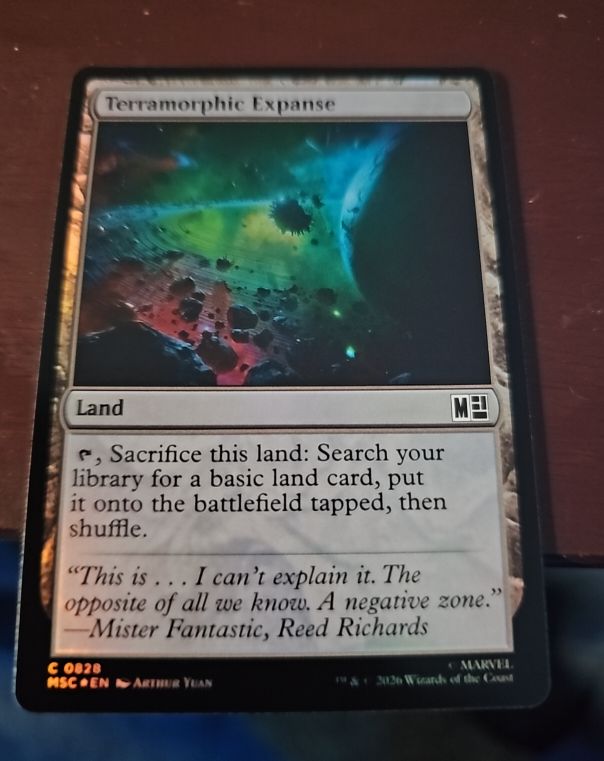 2023 Magic: The Gathering #0828 Terramorphic Expanse — front