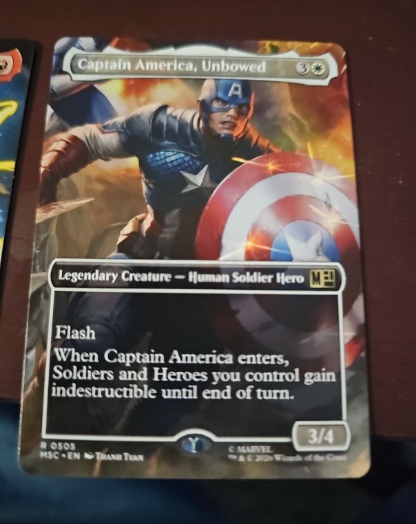 Commander: Marvel Super Heroes #505 Captain America, Unbowed — front