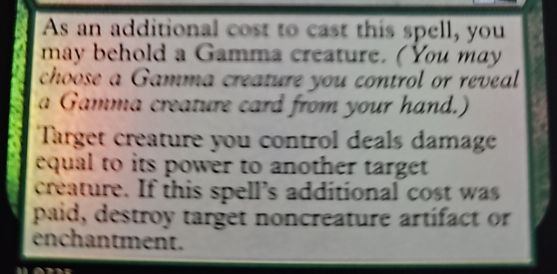 2023 Magic: The Gathering #035 Gamma — front